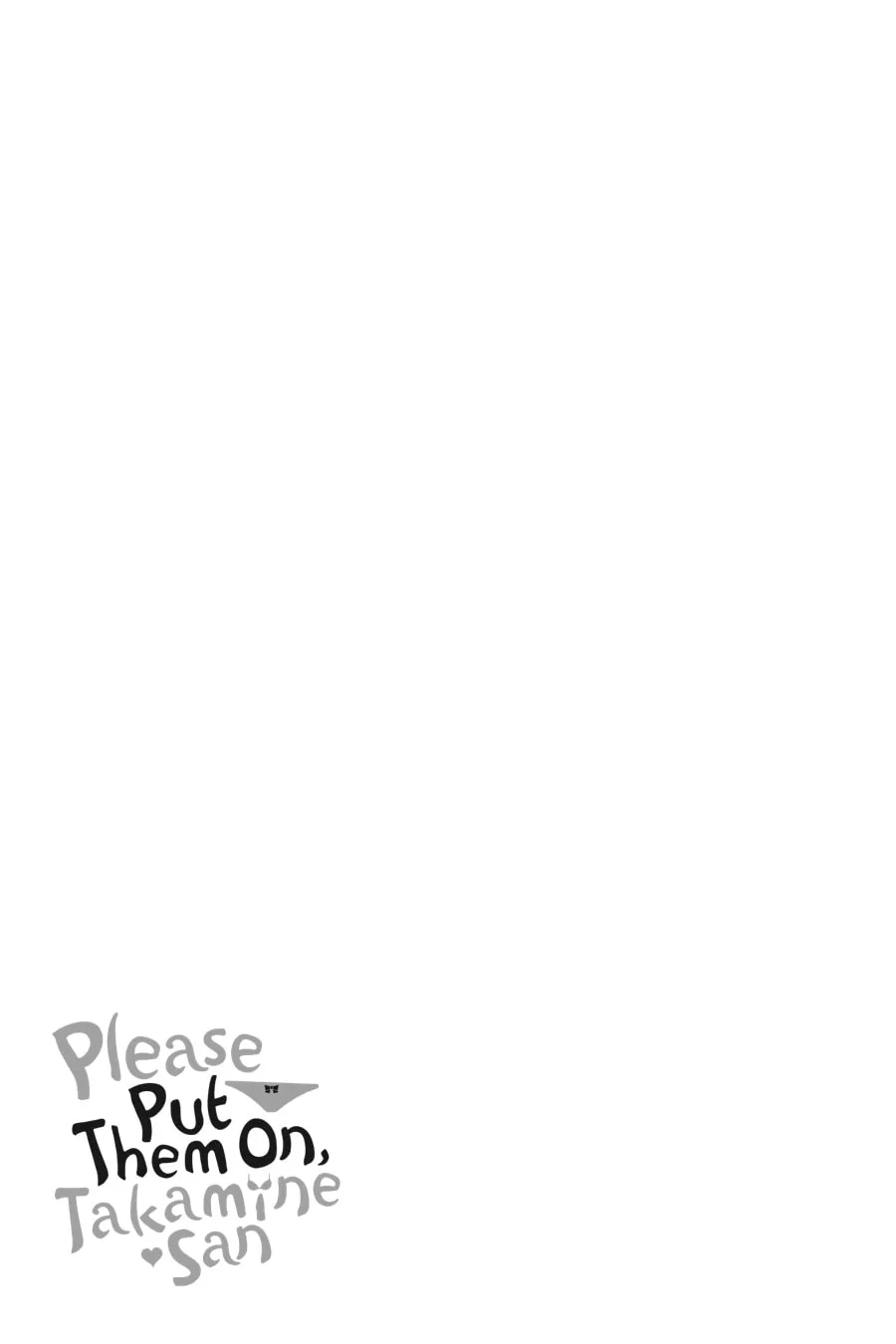 Haite Kudasai, Takamine San Chapter 46.6 page 12 - 