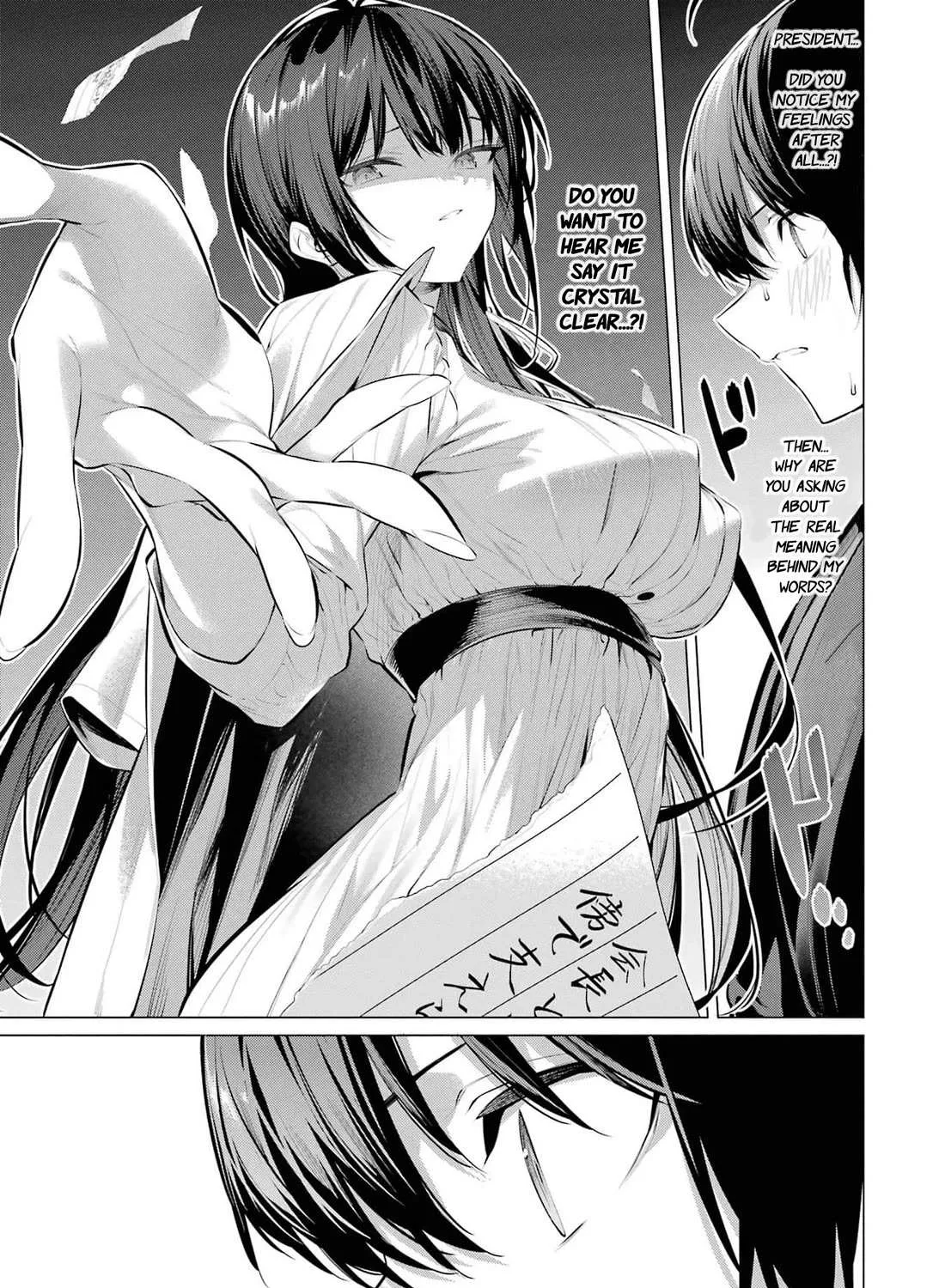 Haite Kudasai, Takamine San Chapter 51 page 35 - 