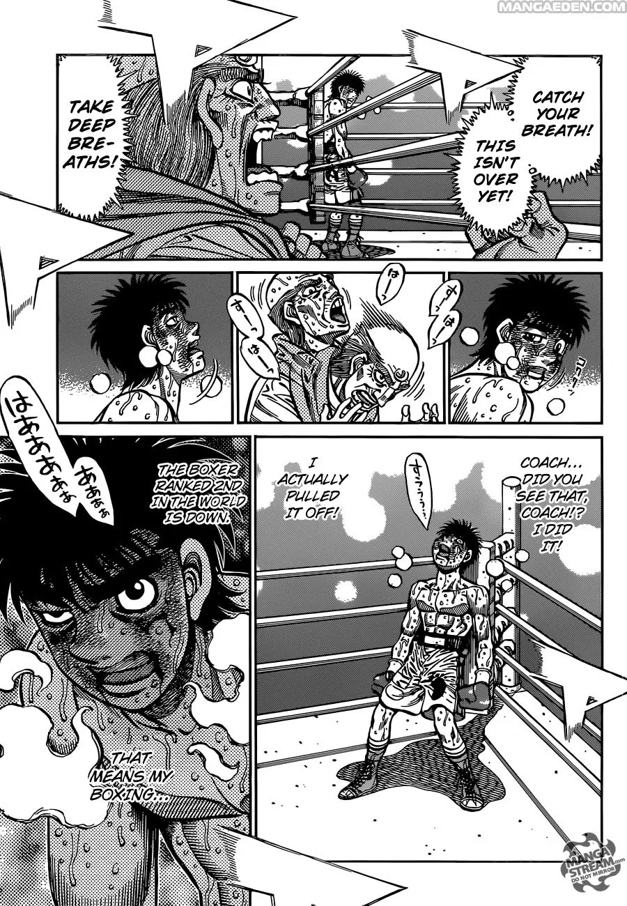 Read Hajime no Ippo chapter 1062.1 image 8 on Lezhin