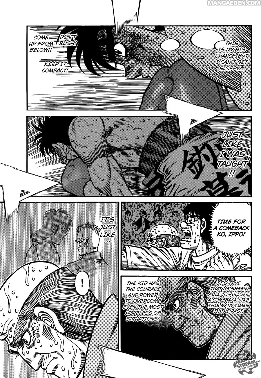 Read Hajime no Ippo chapter 1063.1 image 9 on Lezhin