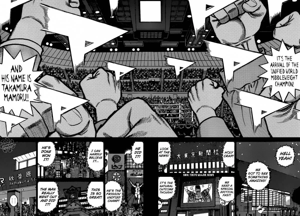 Read Hajime no Ippo chapter 1121.1 image 1 on Lezhin
