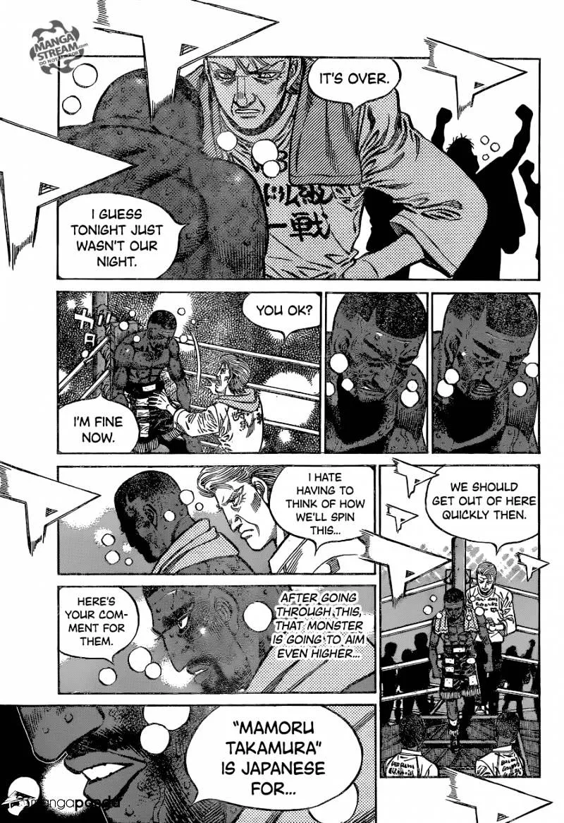 Read Hajime no Ippo chapter 1121.1 image 3 on Lezhin
