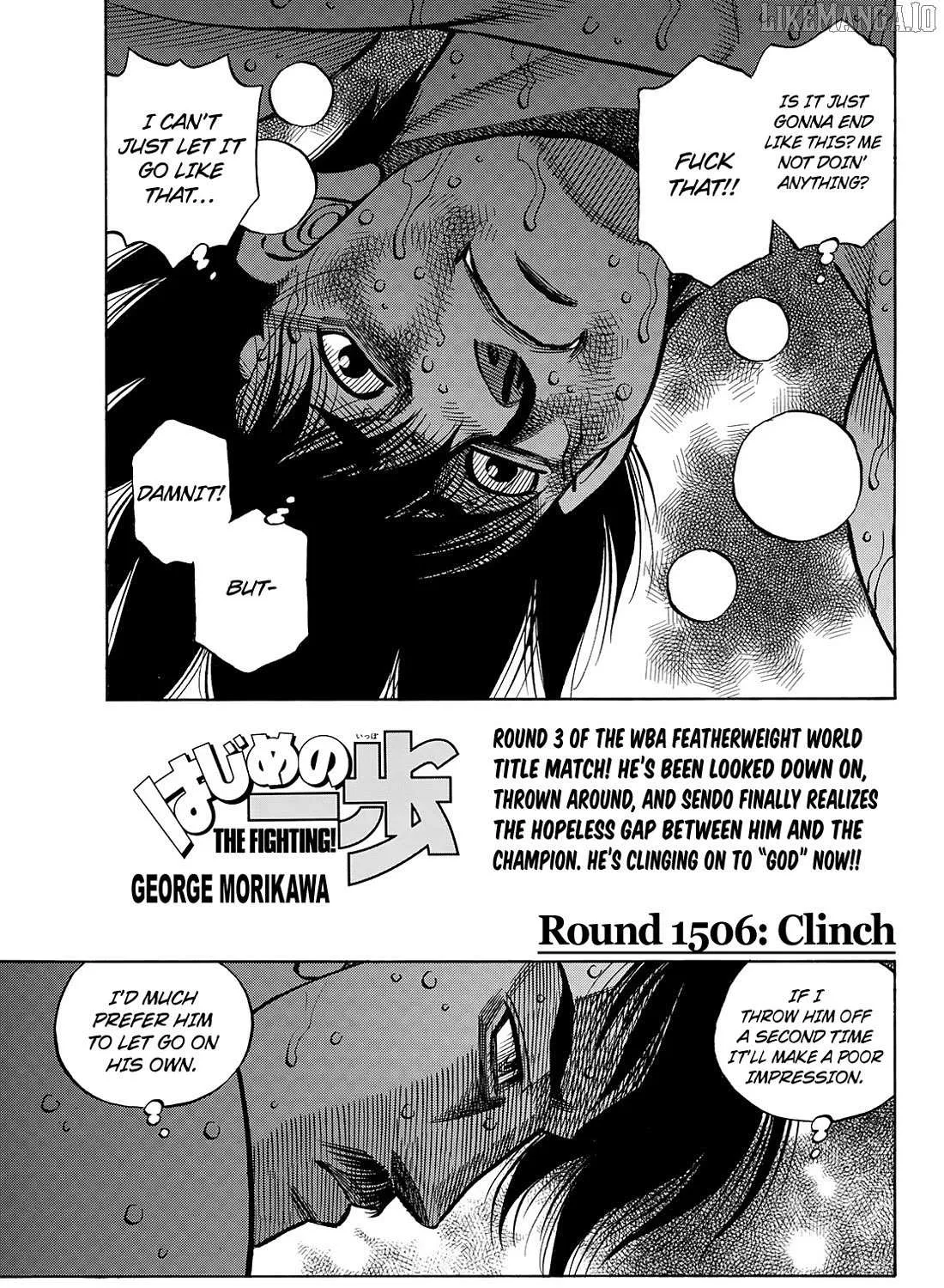 Read Hajime no Ippo chapter 1506 image 1 on Lezhin