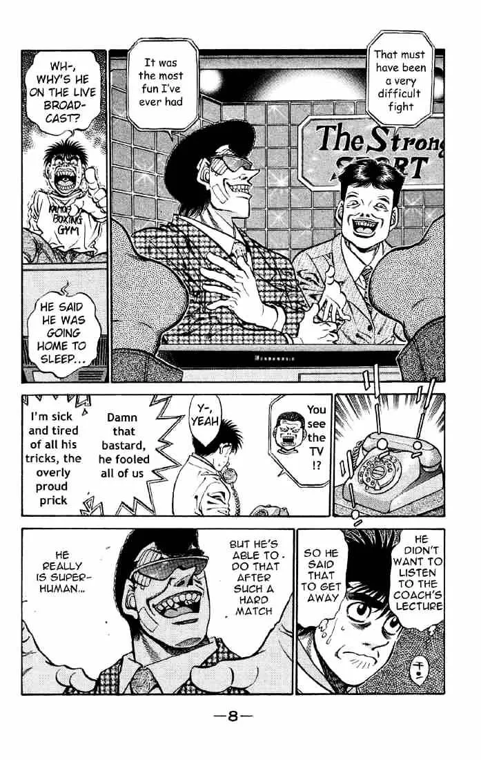 Read Hajime no Ippo chapter 398.1 image 8 on Lezhin