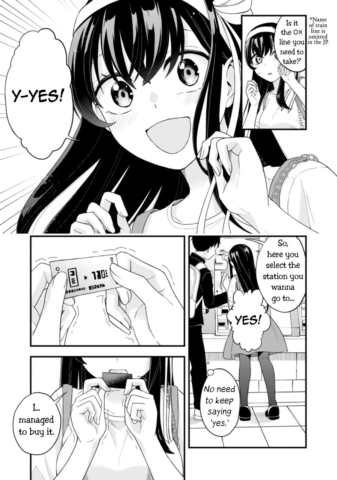 Hajimete no Ojō-sama Chapter 1 page 6 - 