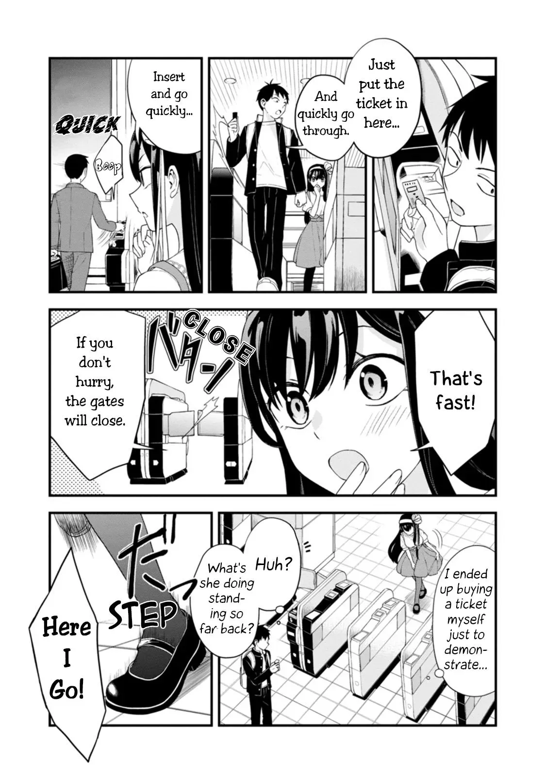 Hajimete no Ojō-sama Chapter 1 page 8 - 