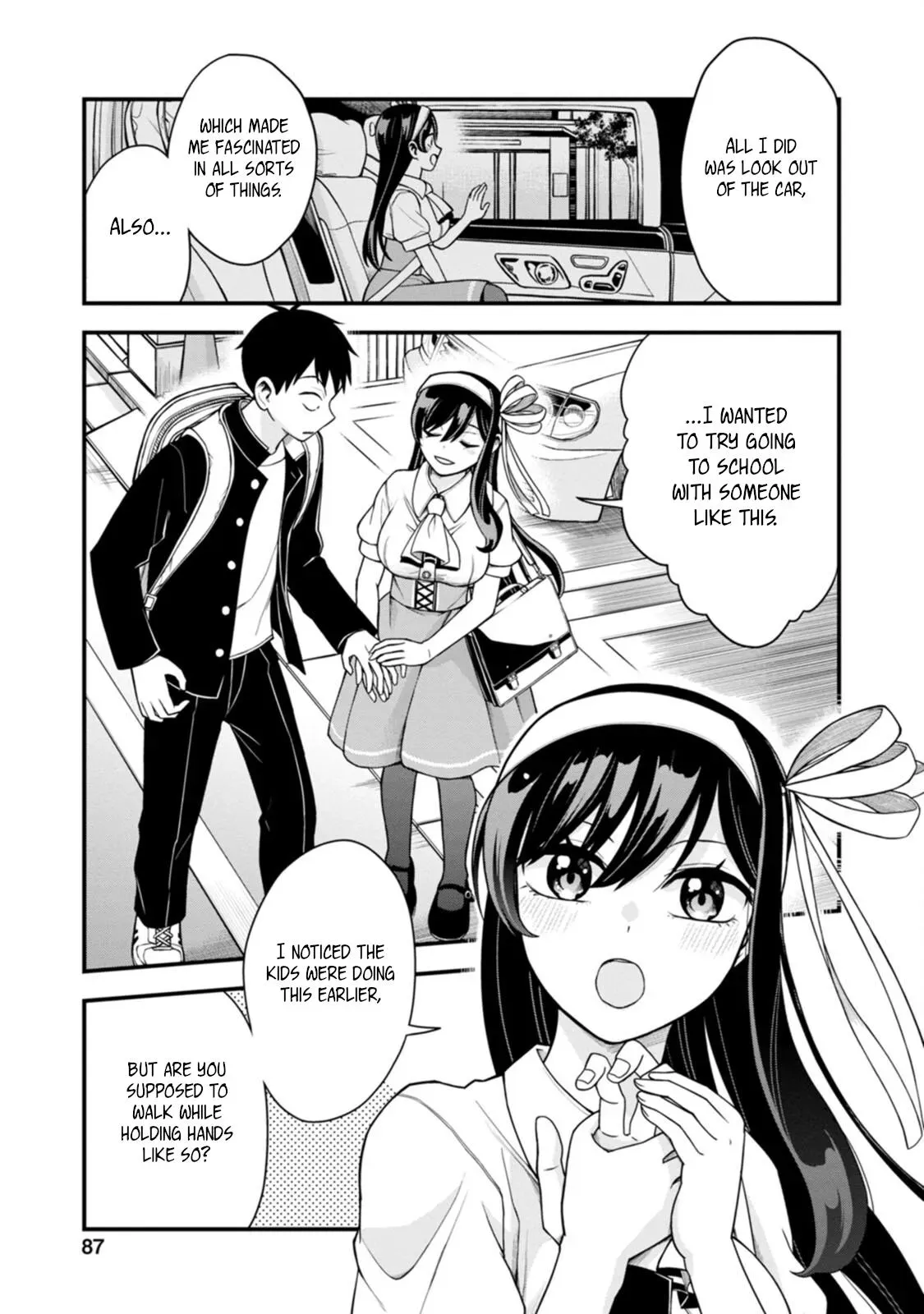 Hajimete no Ojō-sama Chapter 4 page 9 - 