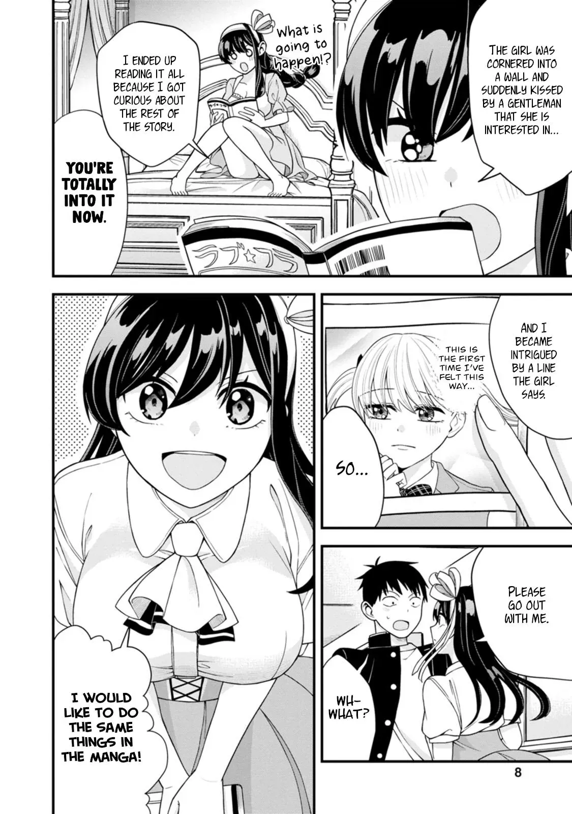 Hajimete no Ojō-sama Chapter 8 page 8 - 