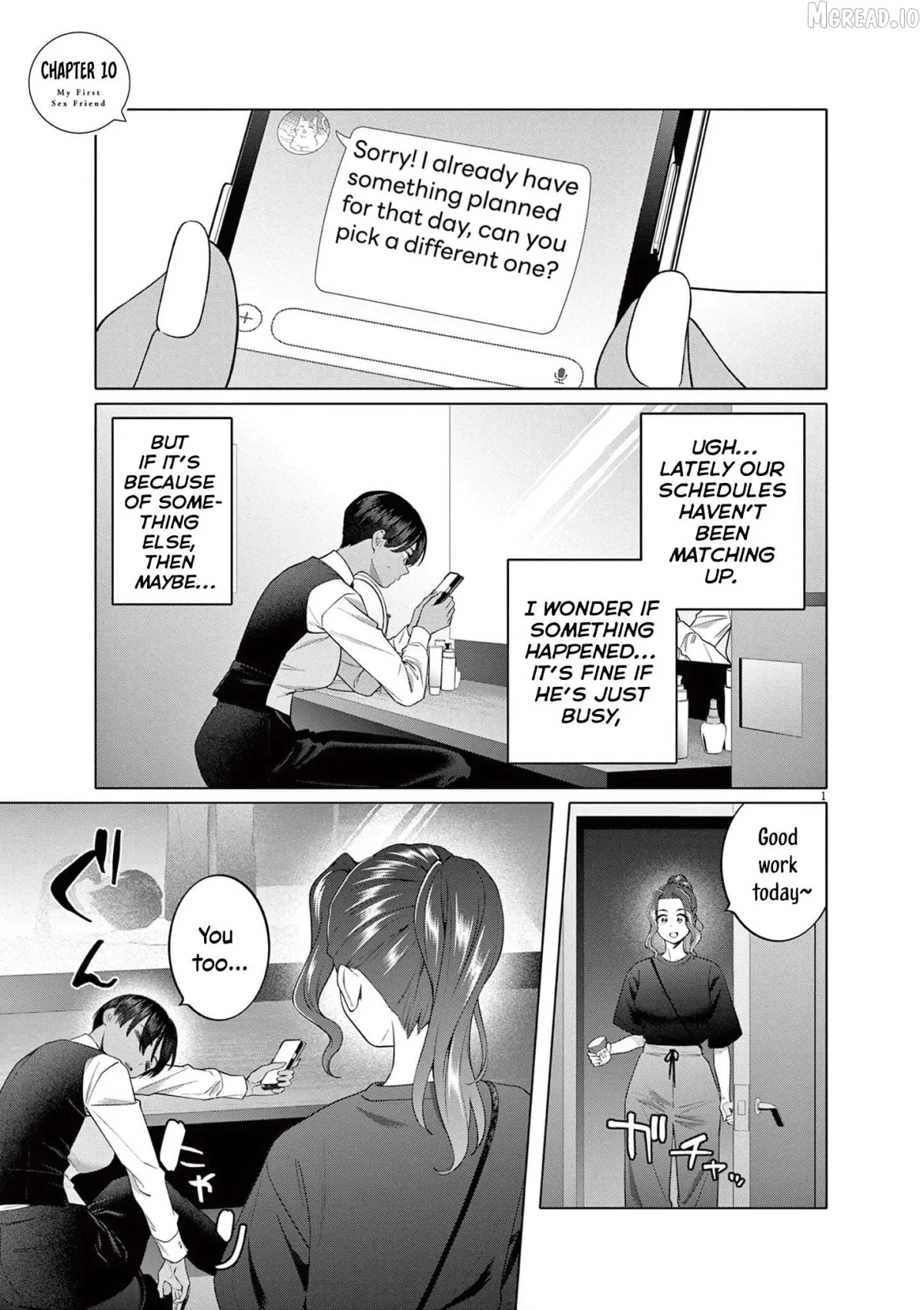 Read Hajimete no Sefure chapter 10 image 1 on Lezhin