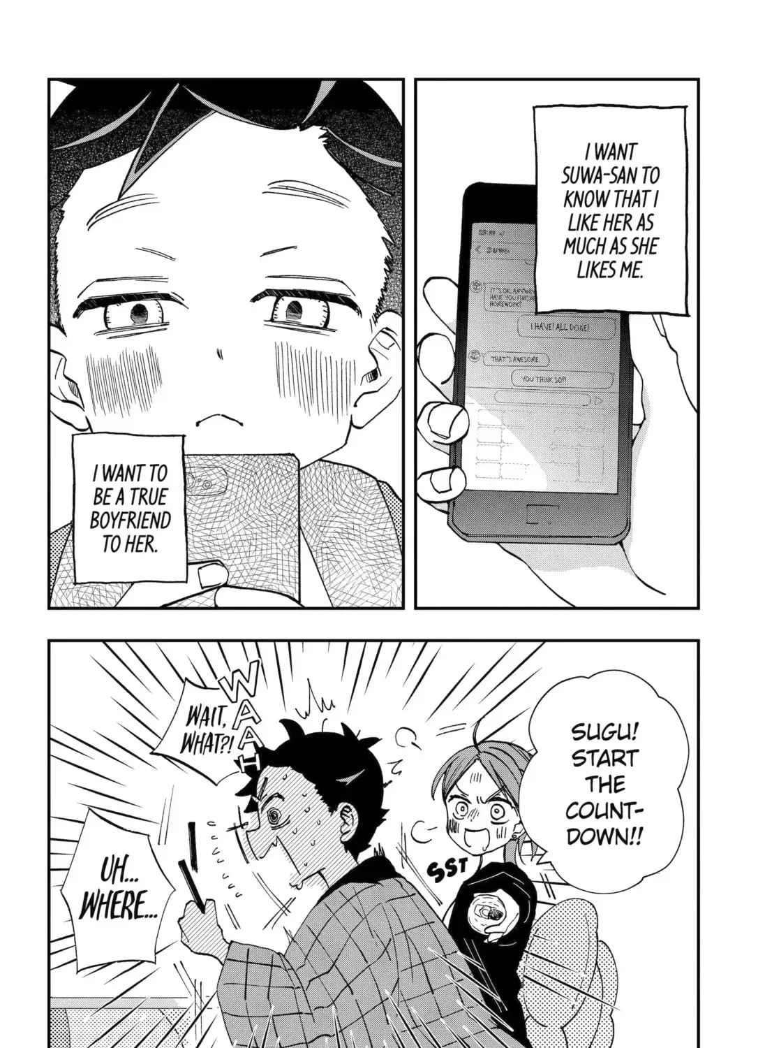 Hajimete No Suwa-San Chapter 36 page 11 - 
