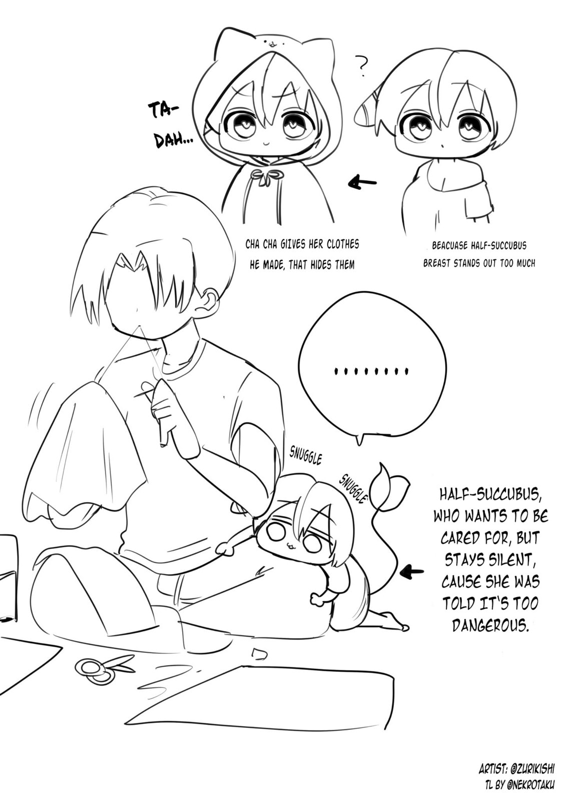 Read Half Succubus wo Hirotta chapter 63.4 image 2 on Lezhin