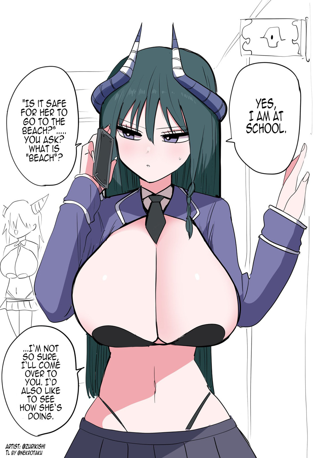 Read Half Succubus wo Hirotta chapter 74.3 image 2 on Lezhin