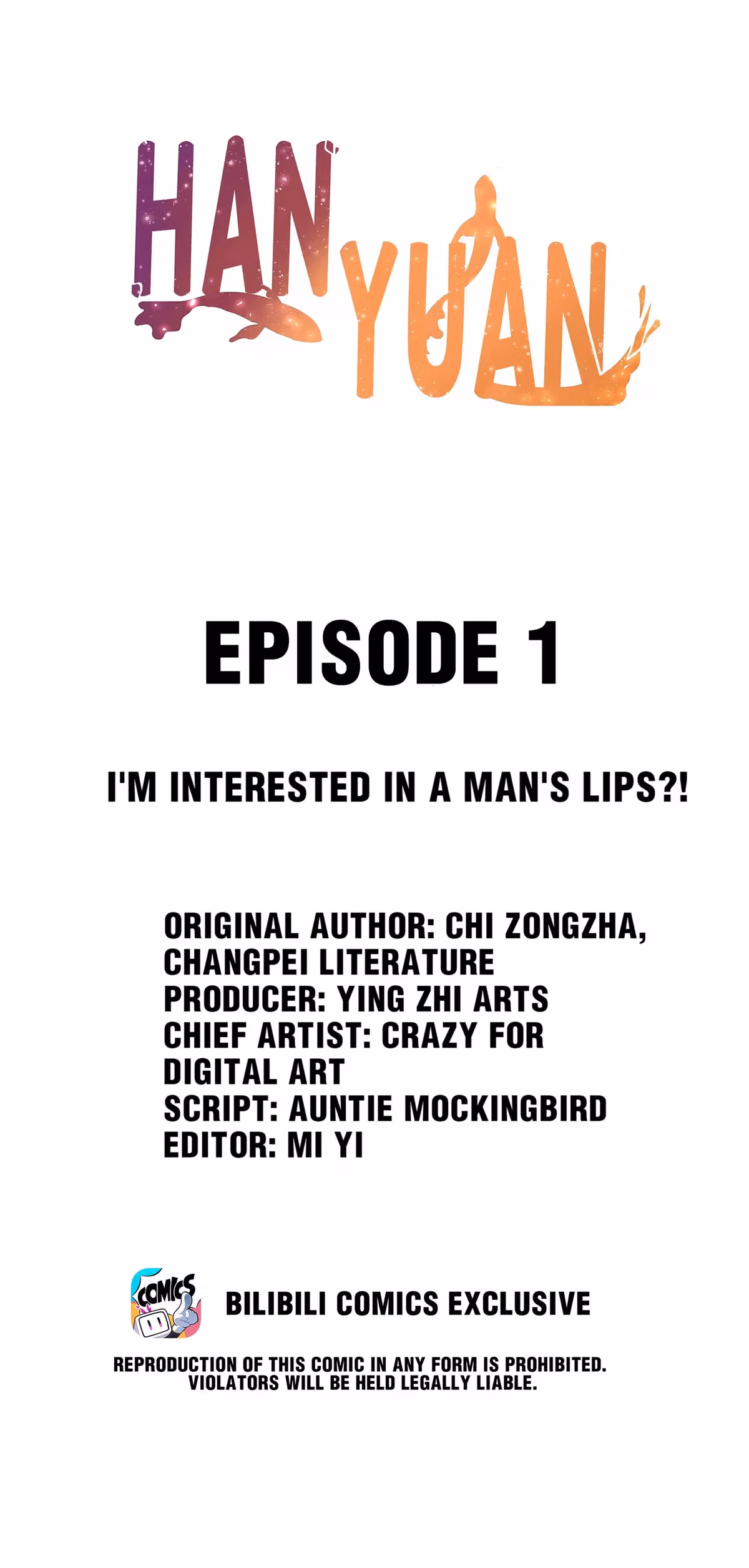 Read Han Yuan chapter 0 image 1 on Lezhin