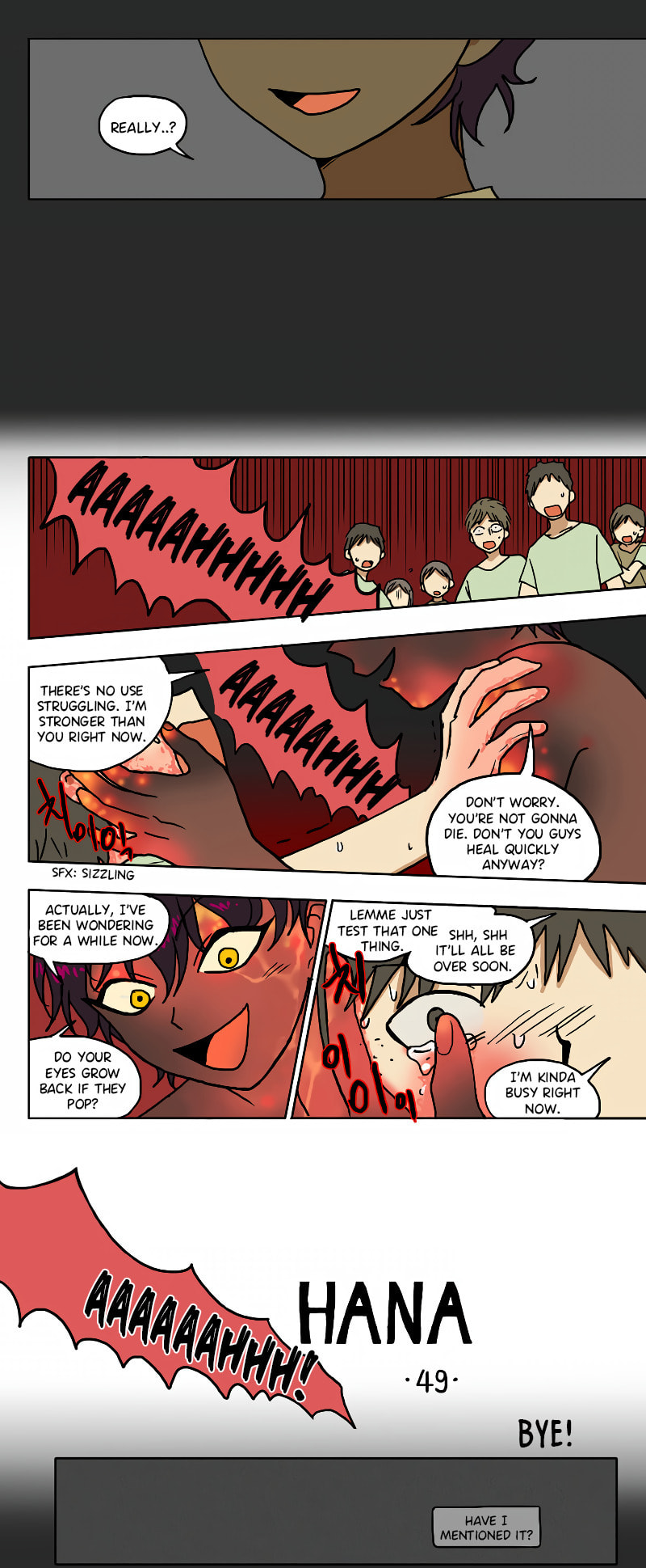 Read HANA chapter 49 image 1 on Lezhin