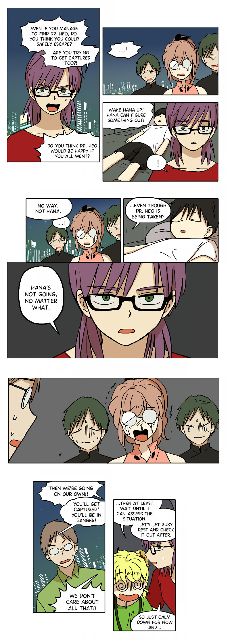 Read HANA chapter 50 image 6 on Lezhin