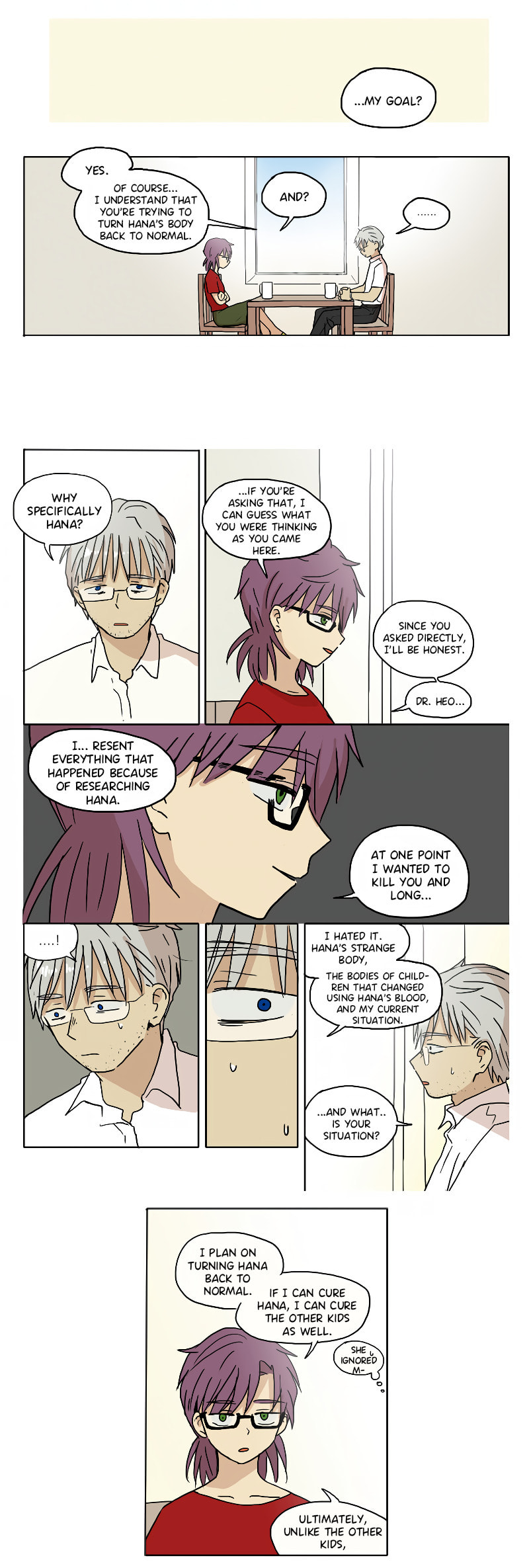 Read HANA chapter 55 image 1 on Lezhin