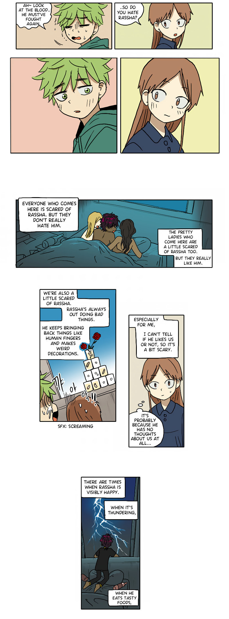 Read HANA chapter 61 image 8 on Lezhin