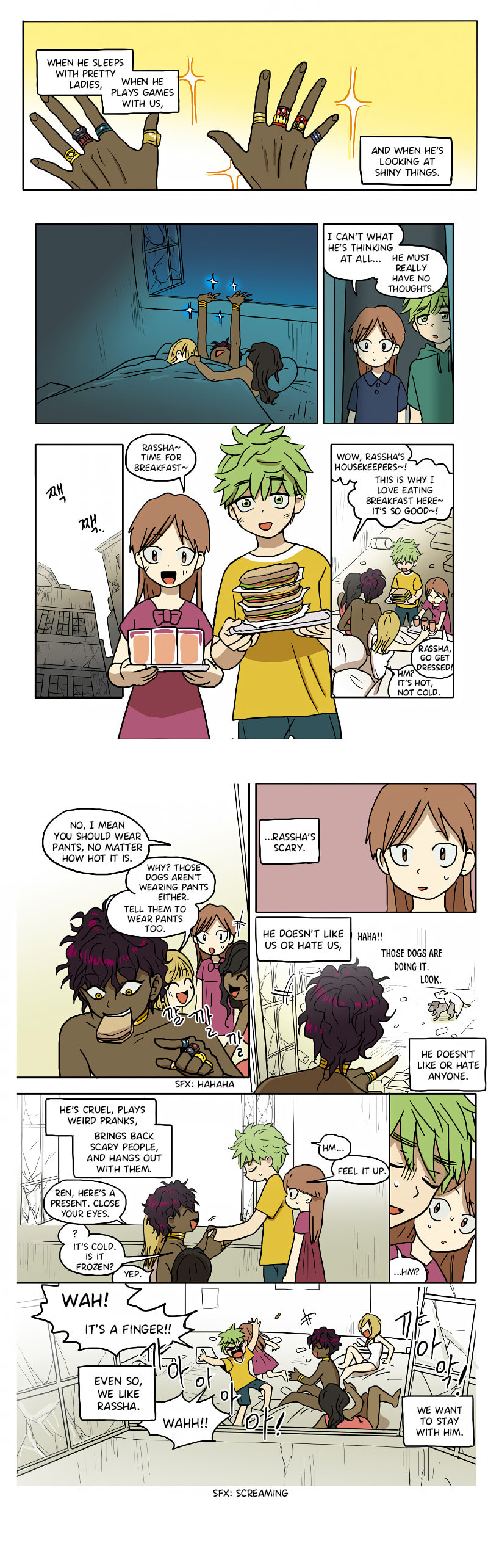 Read HANA chapter 61 image 9 on Lezhin