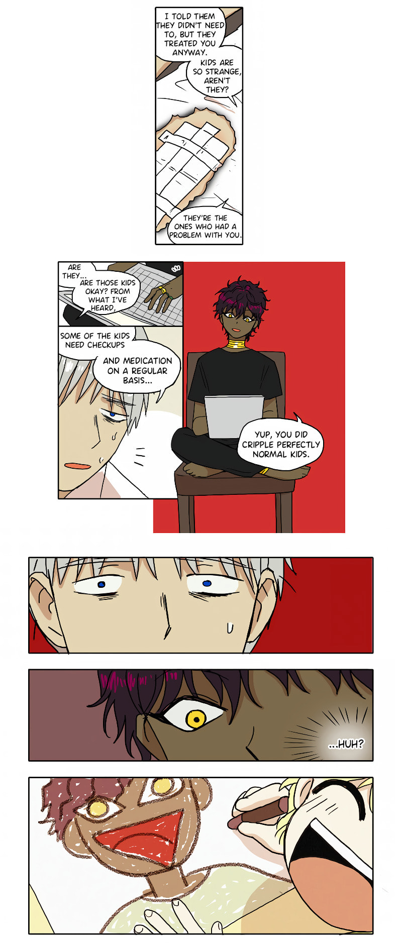 Read HANA chapter 69 image 8 on Lezhin