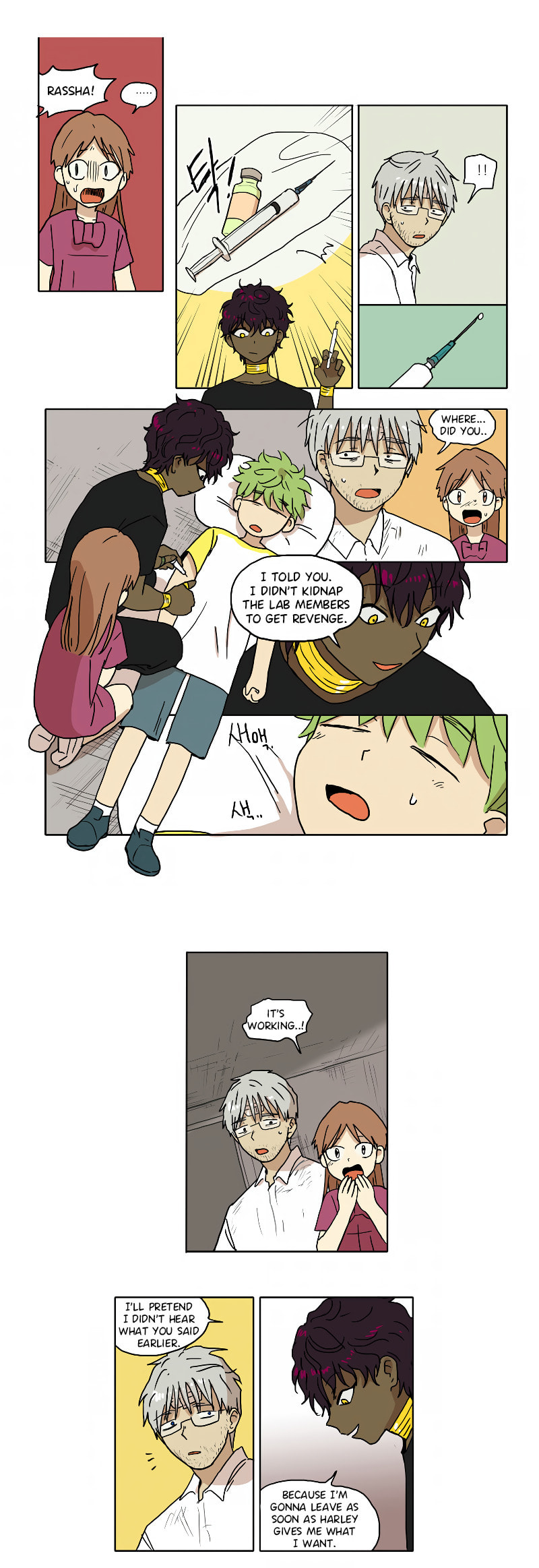 Read HANA chapter 71 image 10 on Lezhin