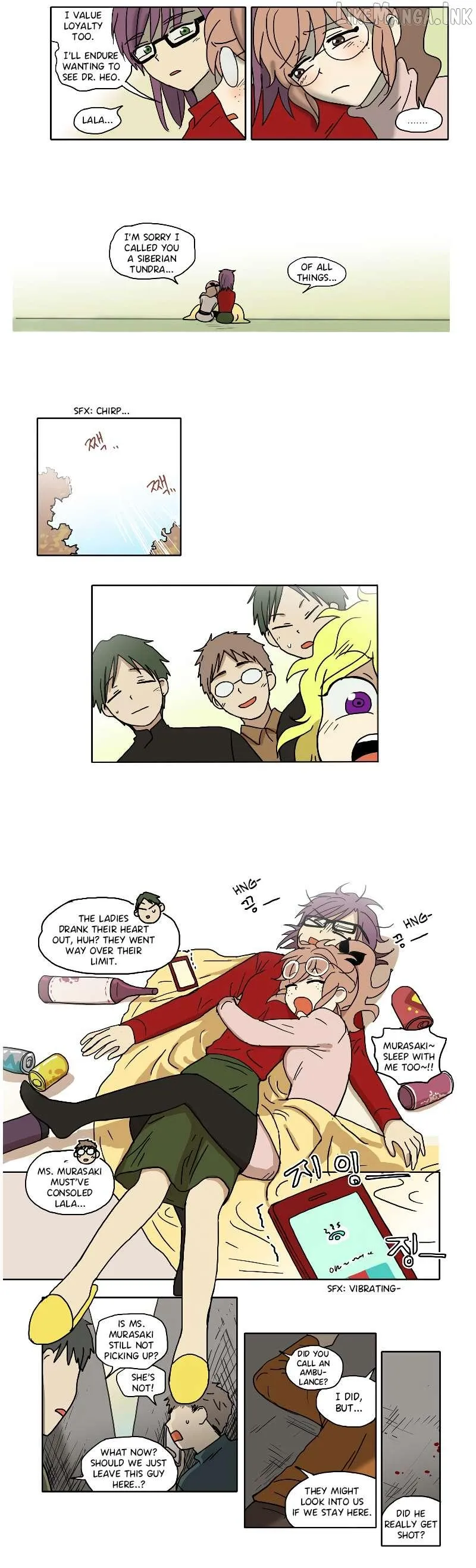 Read HANA chapter 84 image 9 on Lezhin