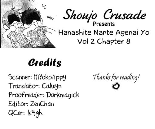 Hanashite Nante Agenai yo Chapter 8 page 31 - 