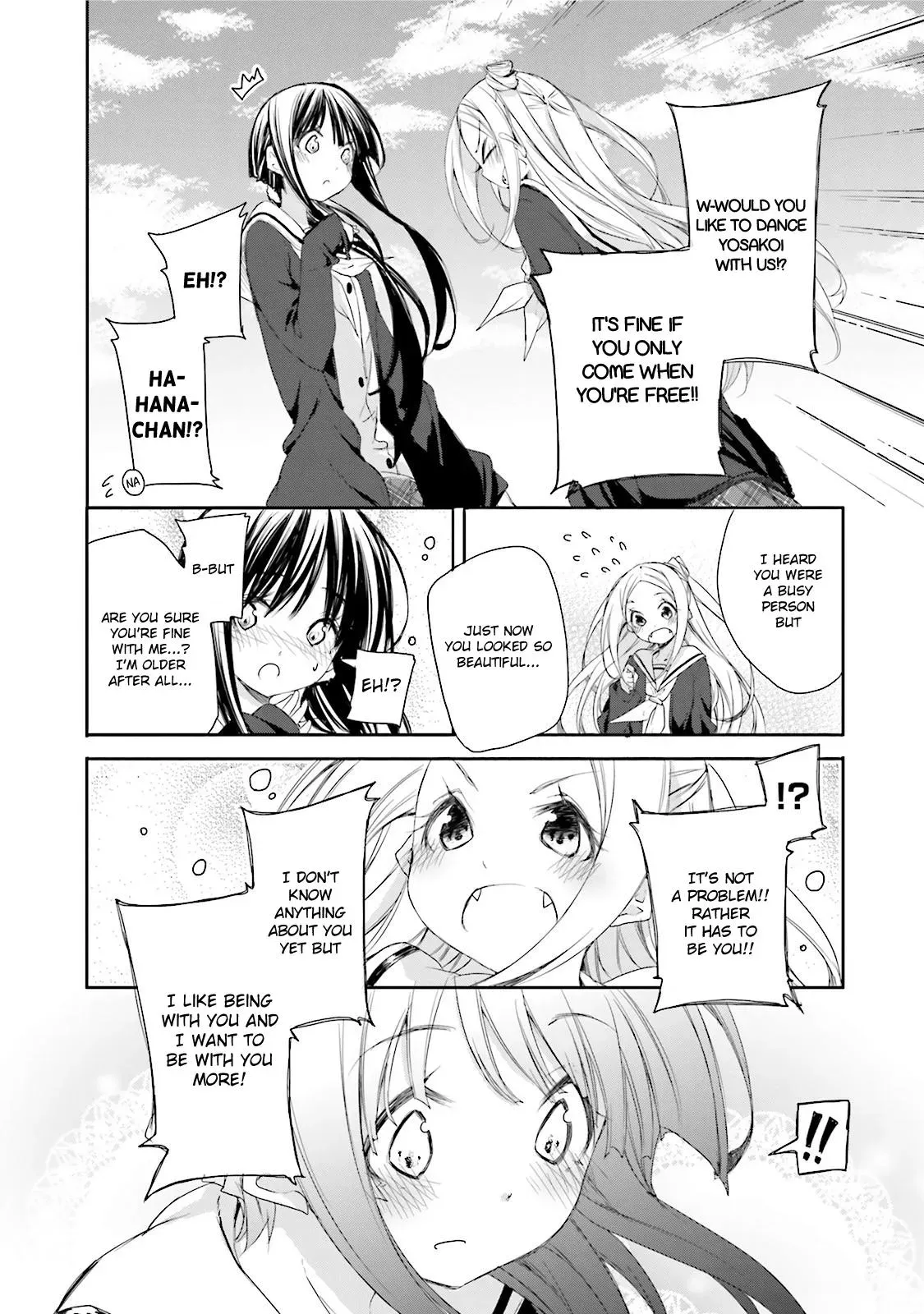Read Hanayamata chapter 10 image 17 on Lezhin