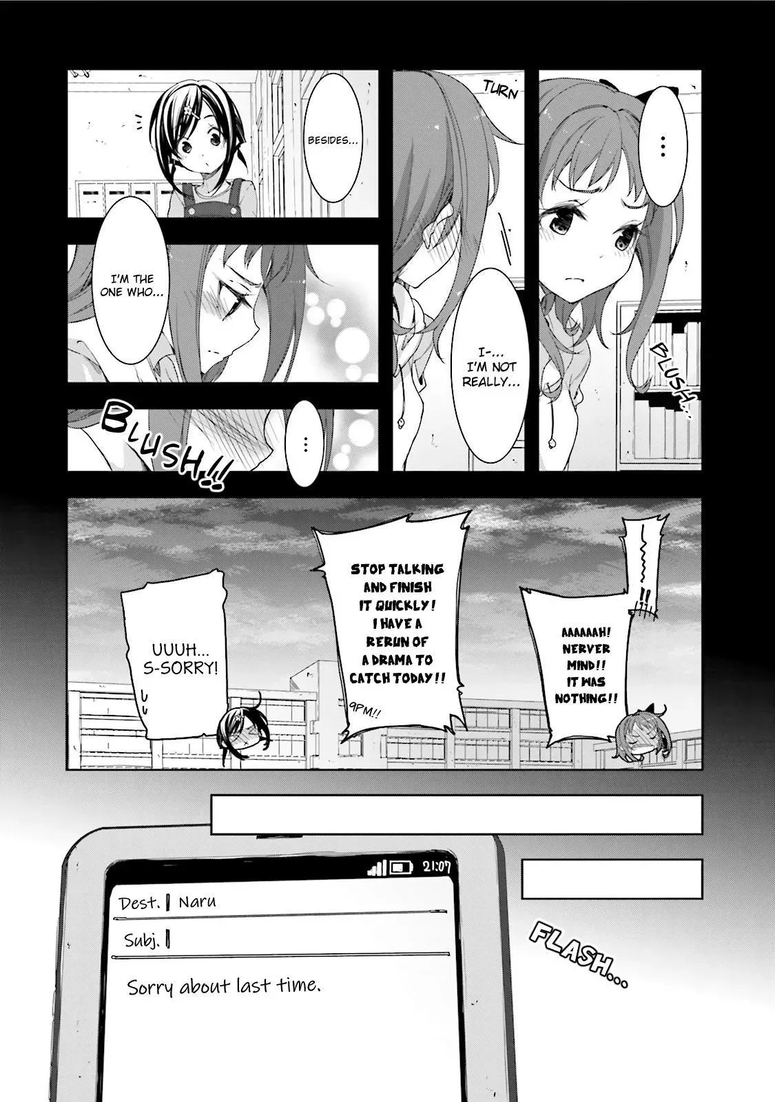 Read Hanayamata chapter 22 image 2 on Lezhin
