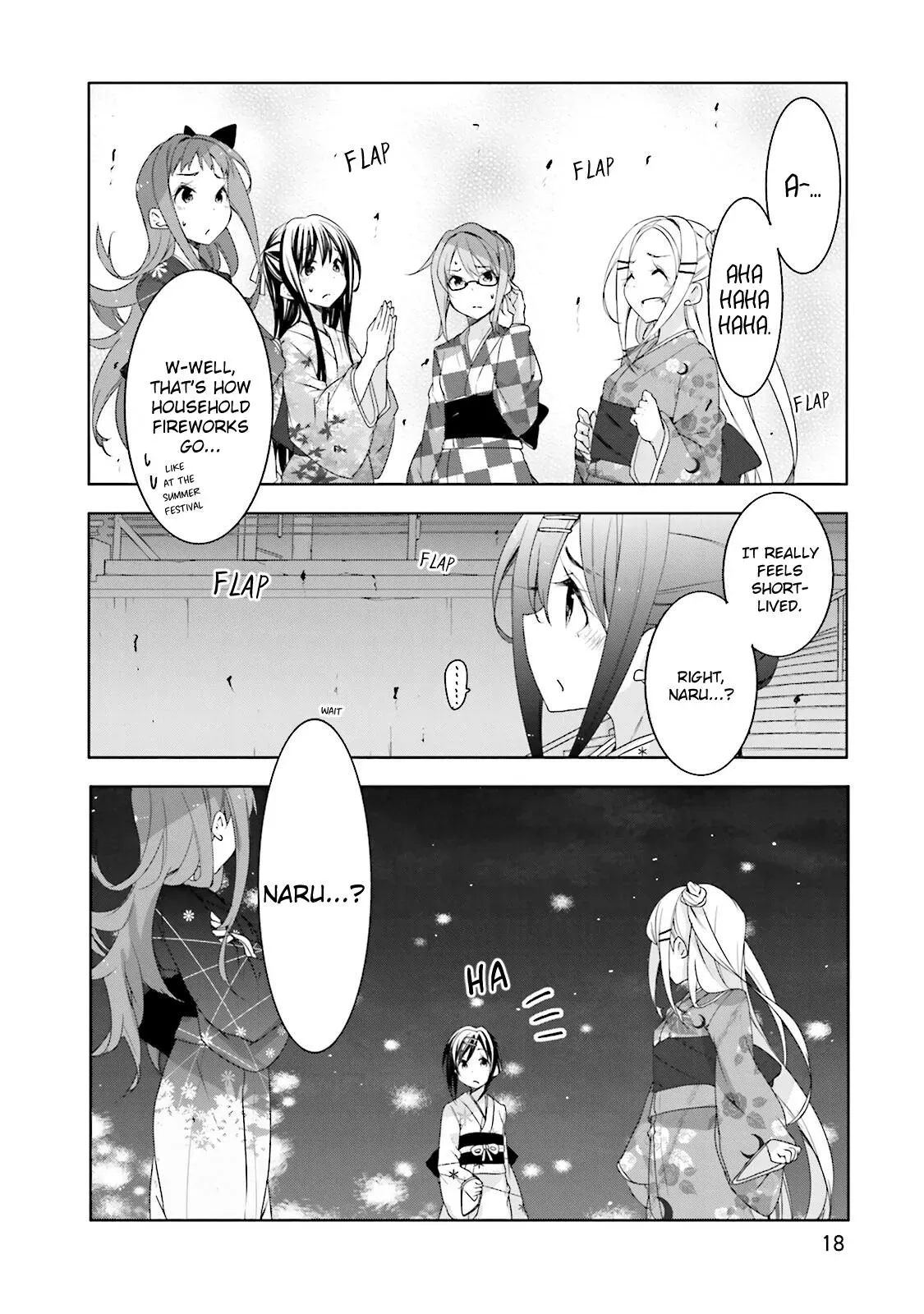 Read Hanayamata chapter 35 image 18 on Lezhin