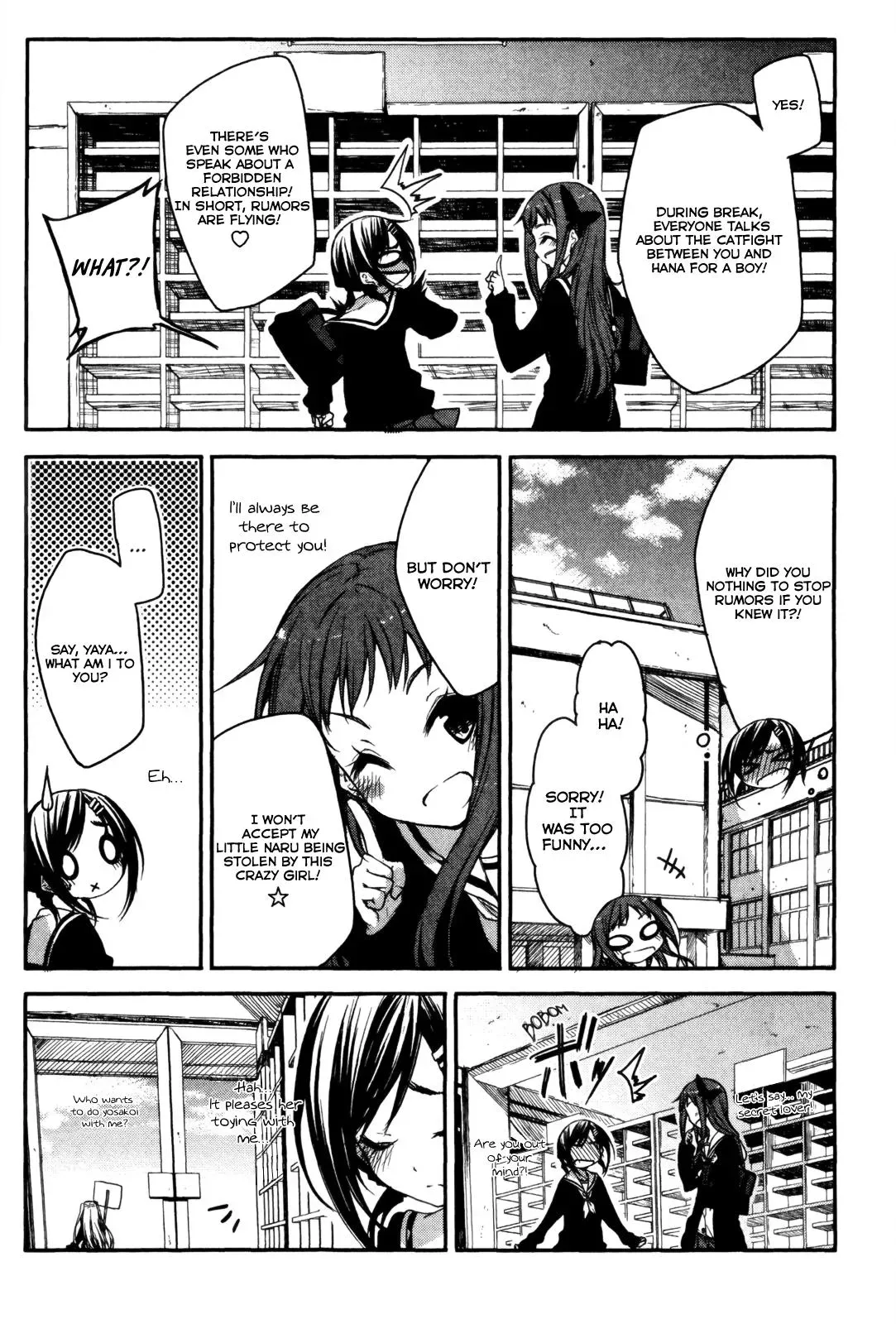 Read Hanayamata chapter 4 image 7 on Lezhin