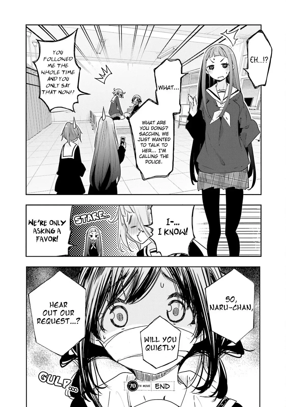 Read Hanayamata chapter 70 image 9 on Lezhin