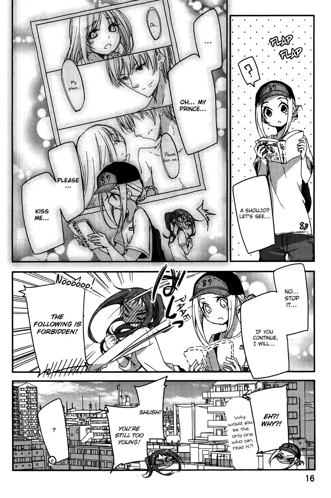 Read Hanayamata chapter 8 image 16 on Lezhin