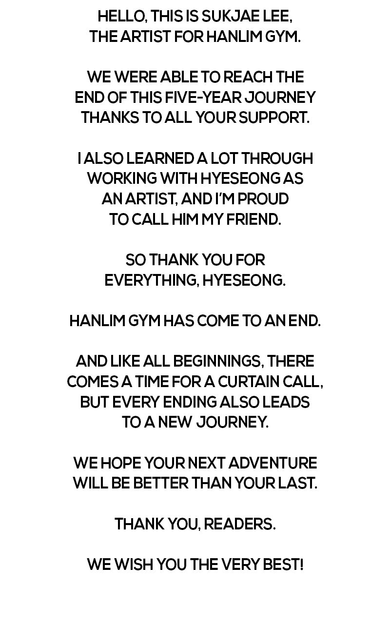 Read Hanlim Gym chapter 248 image 3 on Lezhin