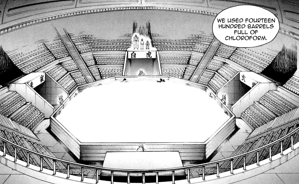 Read Hanma Baki chapter 117 image 1 on Lezhin