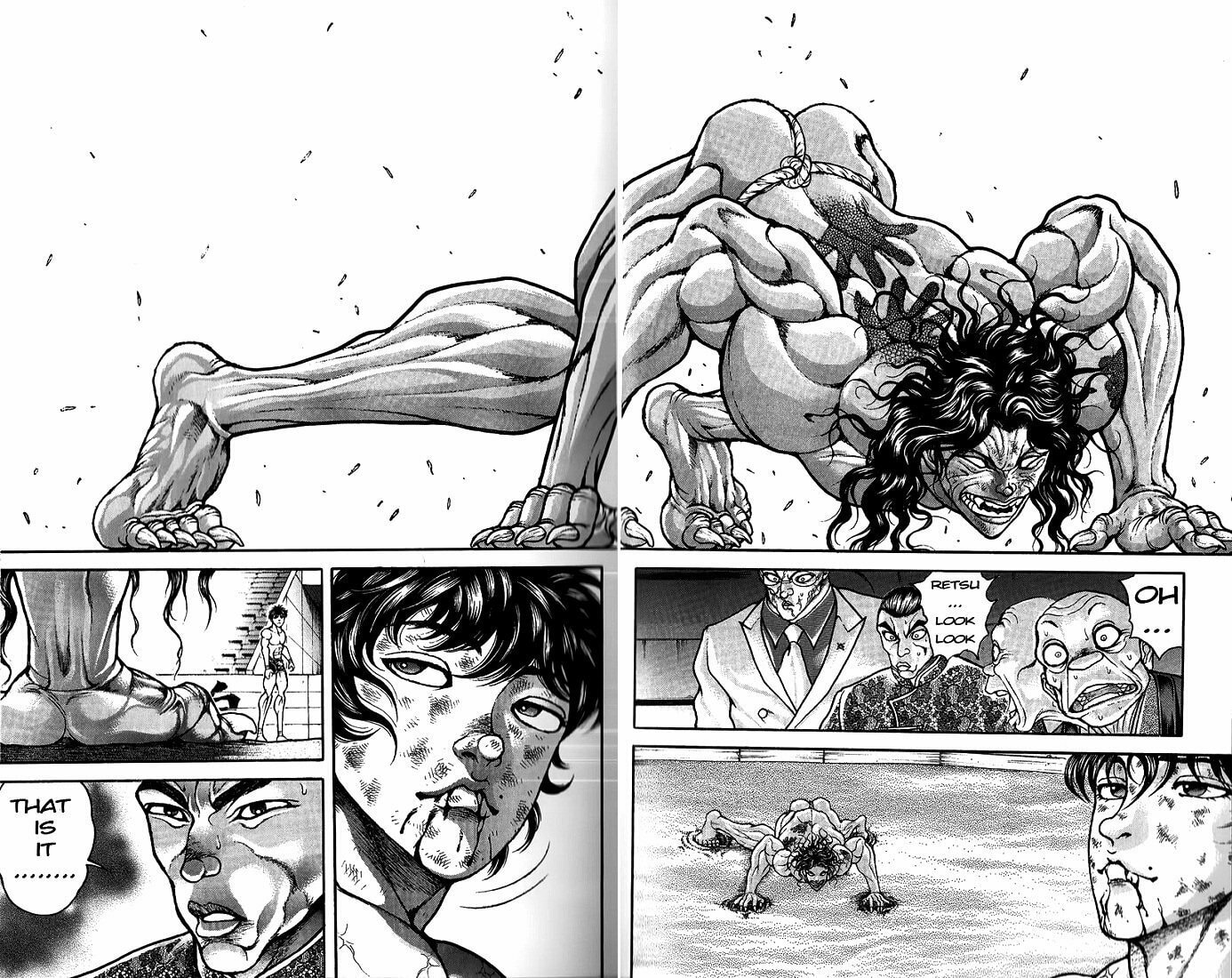 Read Hanma Baki chapter 166 image 1 on Lezhin