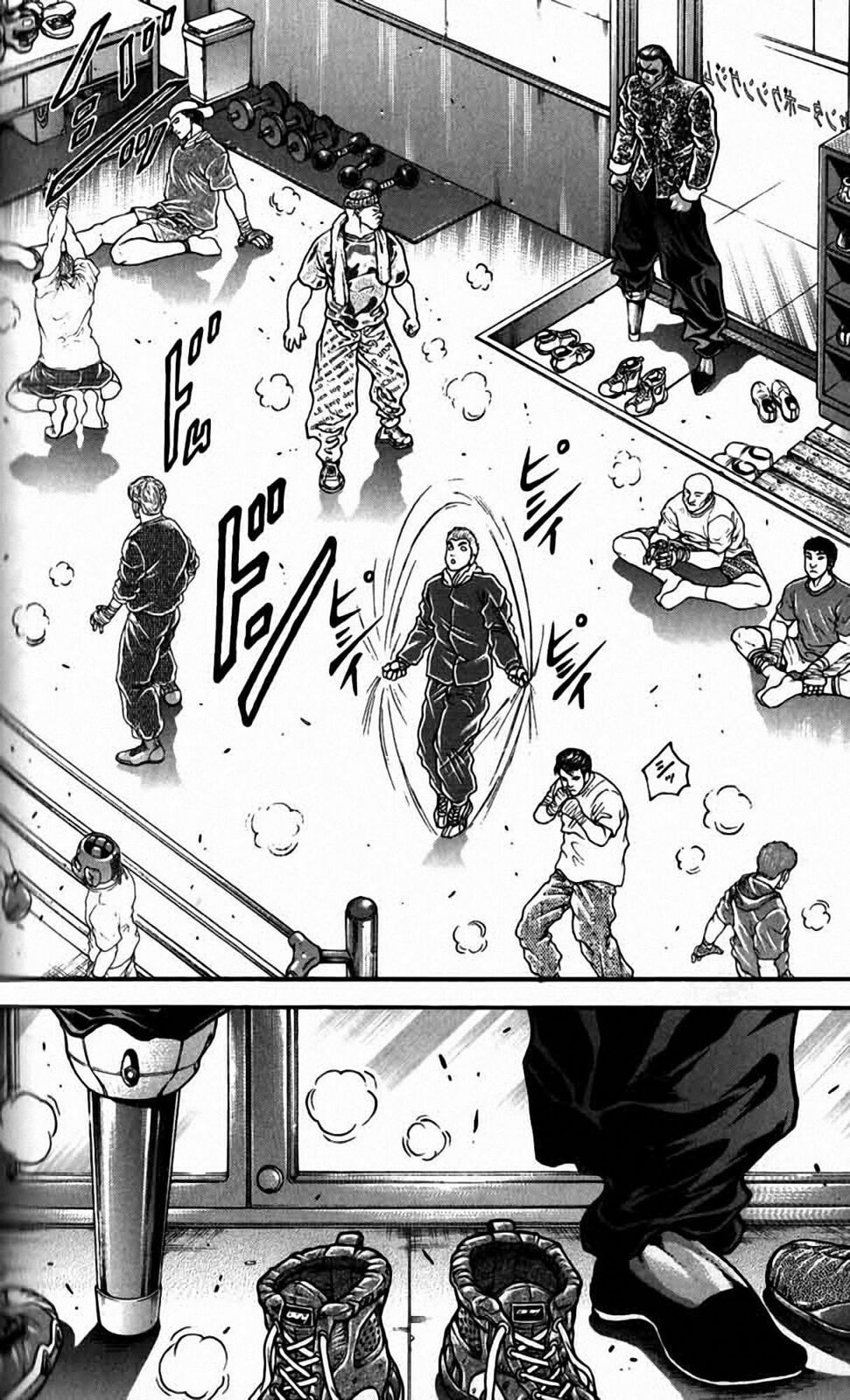 Read Hanma Baki chapter 195 image 1 on Lezhin