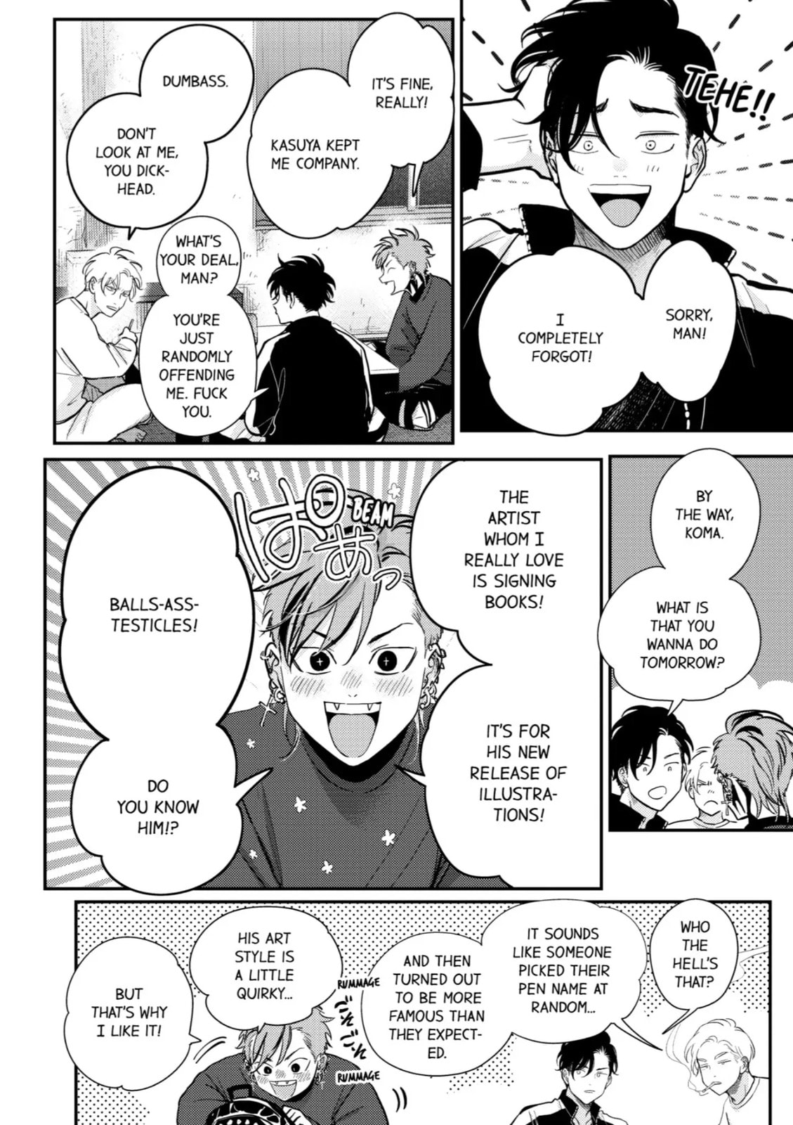 Read Happy Kuso Life chapter 22 image 7 on Lezhin