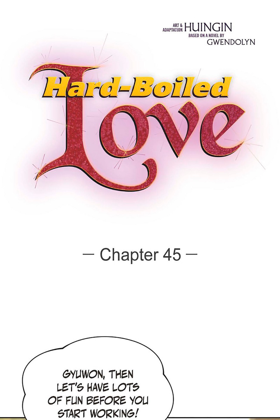 Read Hard-Boiled Love chapter 45 image 0 on Lezhin