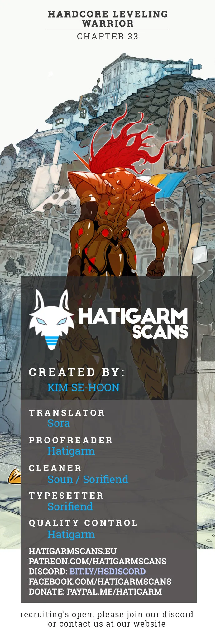 Read Hardcore Leveling Warrior chapter 32.99 image 0 on Lezhin