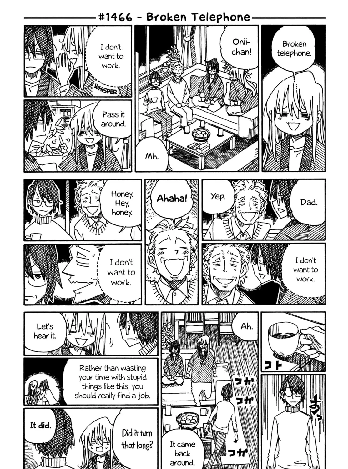 Read Hatarakanai Futari chapter 1466 image 0 on Lezhin