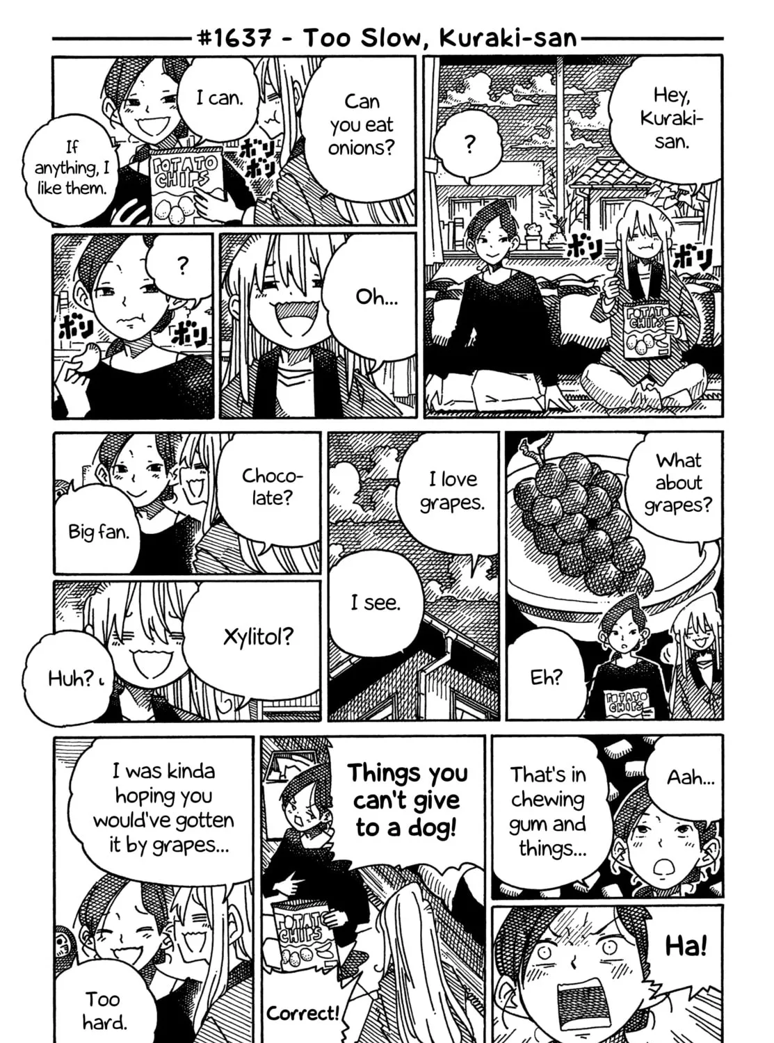 Read Hatarakanai Futari chapter 1637 image 0 on Lezhin