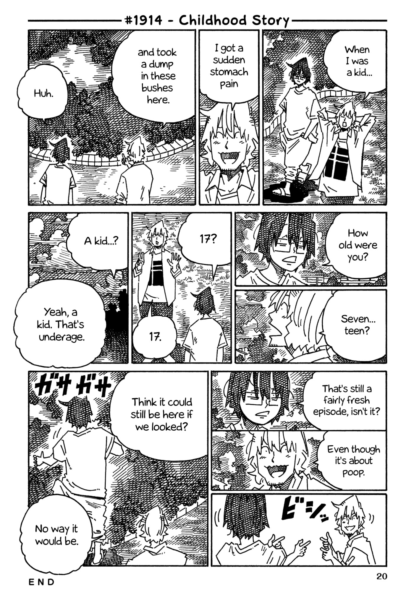 Hatarakanai Futari Chapter 1914 page 1 - 