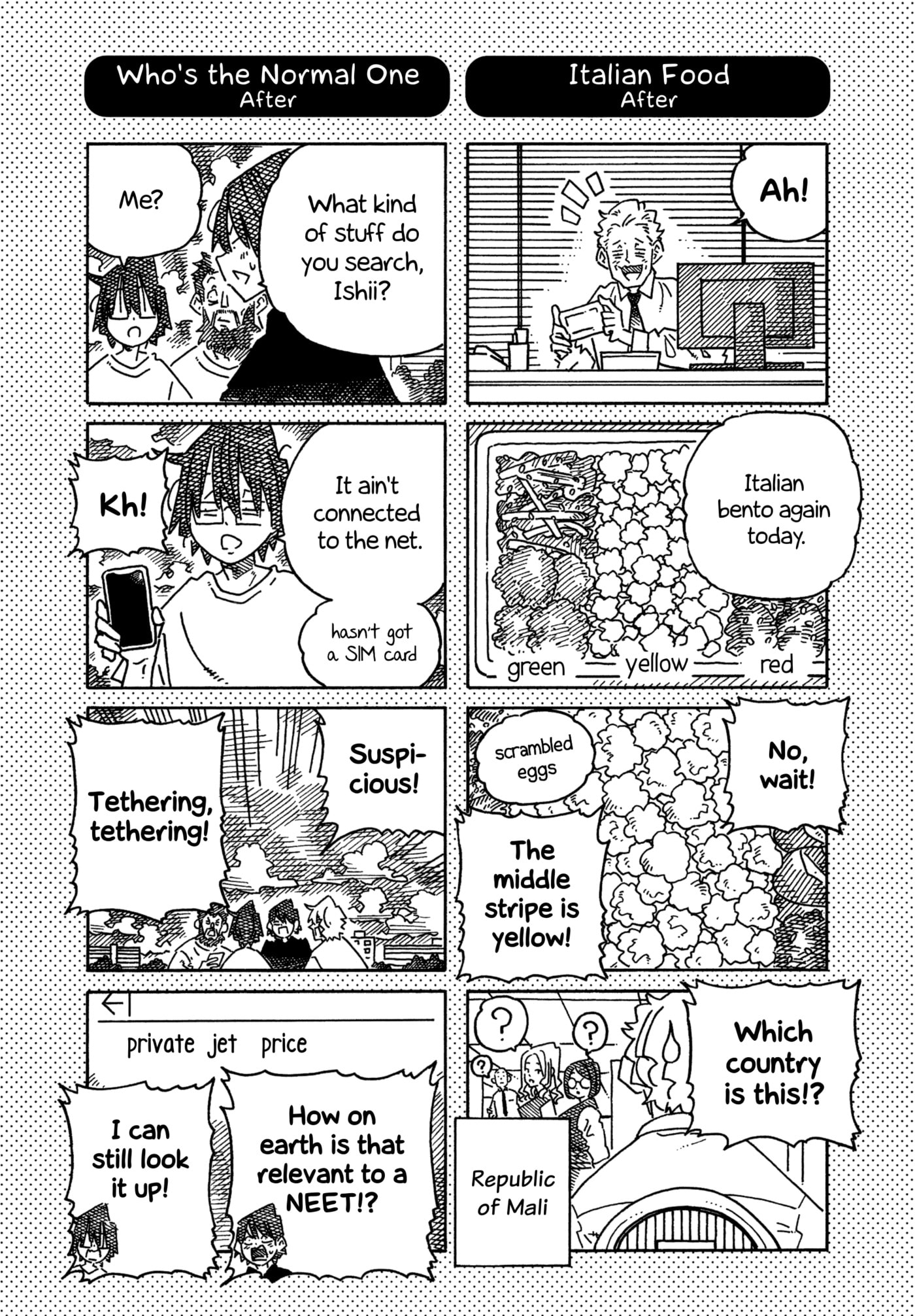 Hatarakanai Futari Chapter 1920.1 page 1 - 