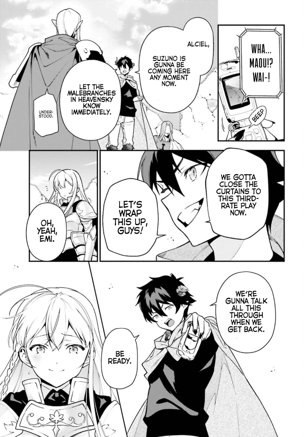 Read Hataraku Maou-Sama! chapter 100 image 18 on Lezhin