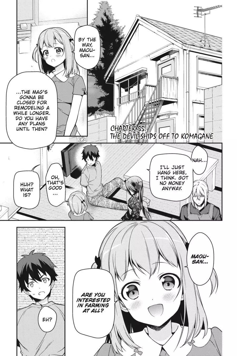 Read Hataraku Maou-Sama! chapter 55 image 3 on Lezhin