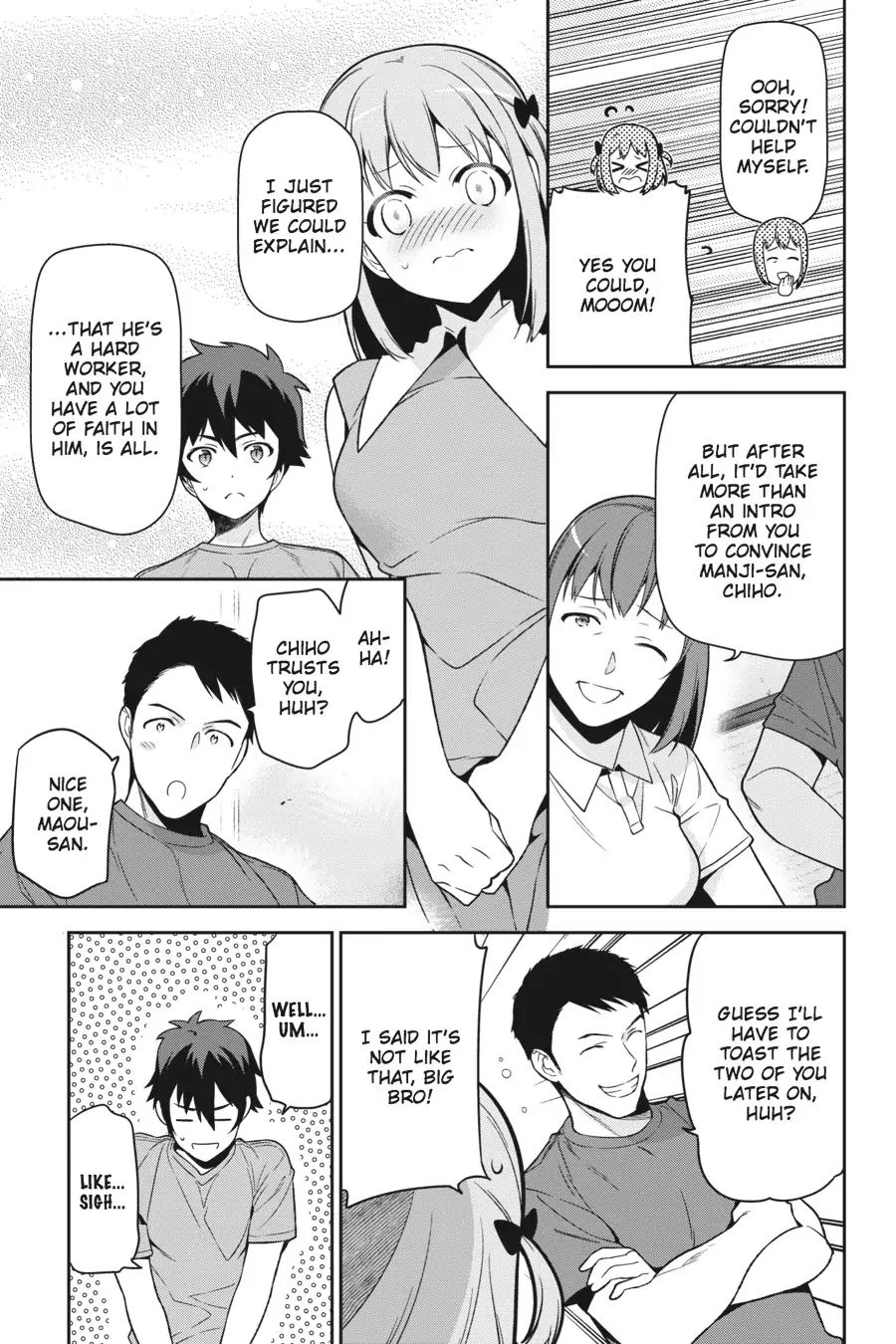 Read Hataraku Maou-Sama! chapter 55 image 35 on Lezhin