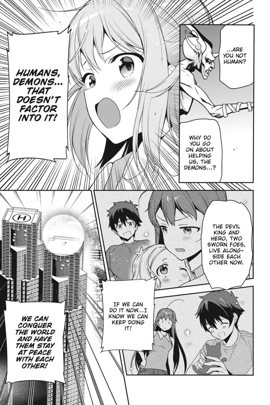 Read Hataraku Maou-Sama! chapter 68 image 18 on Lezhin