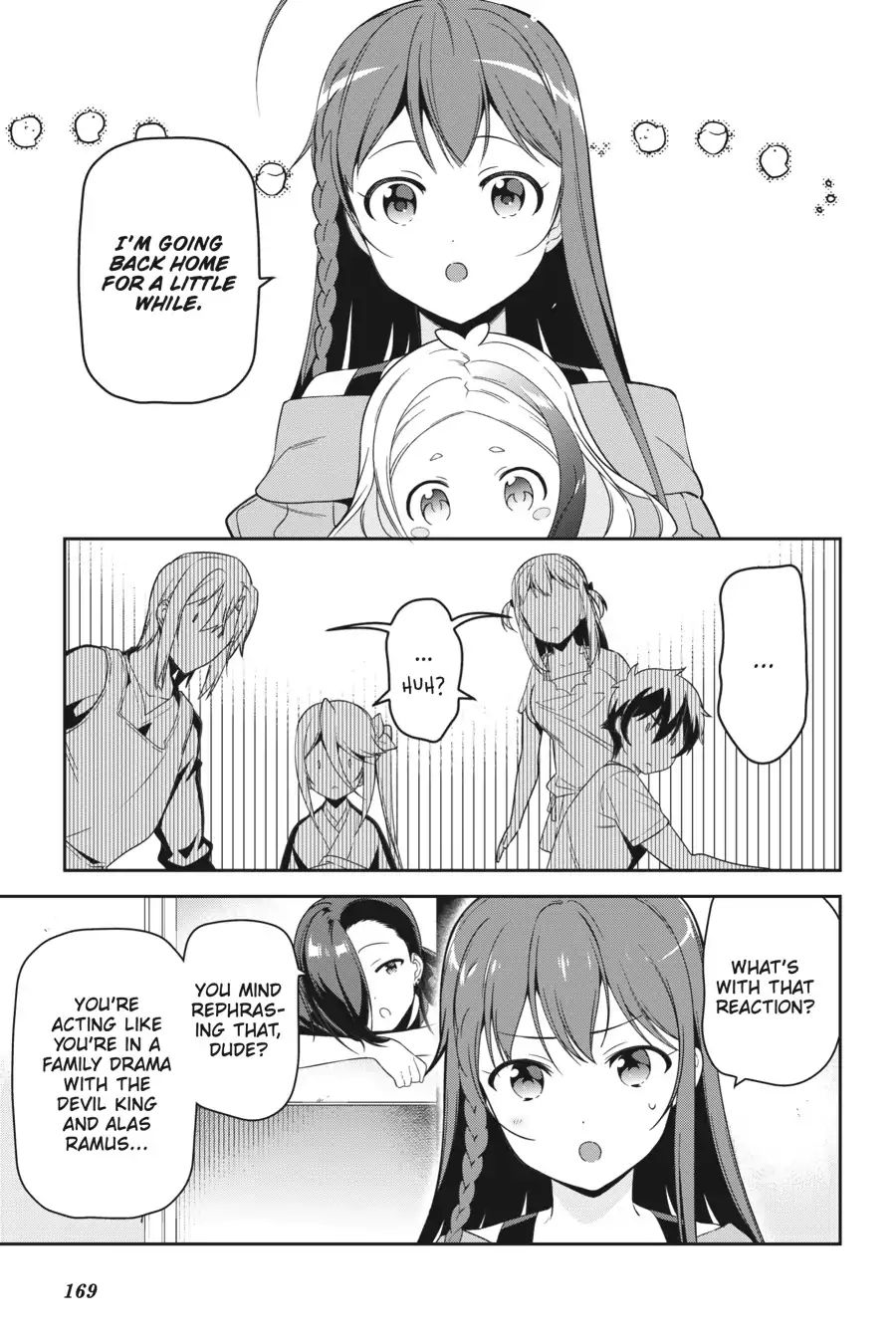 Read Hataraku Maou-Sama! chapter 69 image 2 on Lezhin