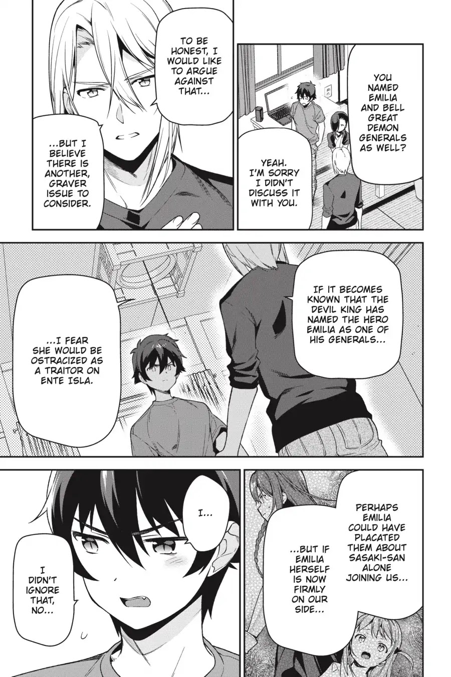 Read Hataraku Maou-Sama! chapter 70 image 10 on Lezhin
