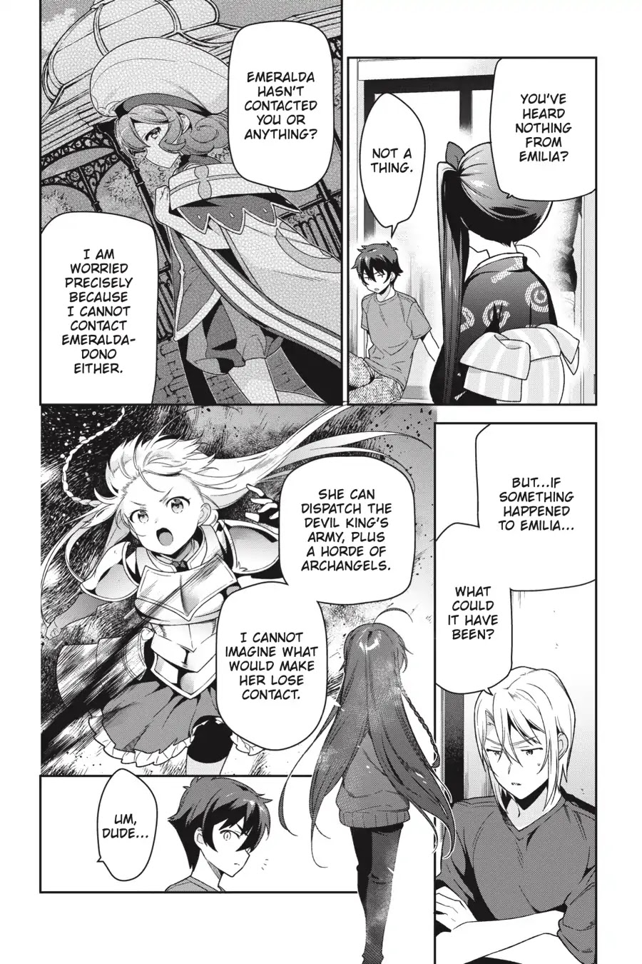 Read Hataraku Maou-Sama! chapter 70 image 3 on Lezhin